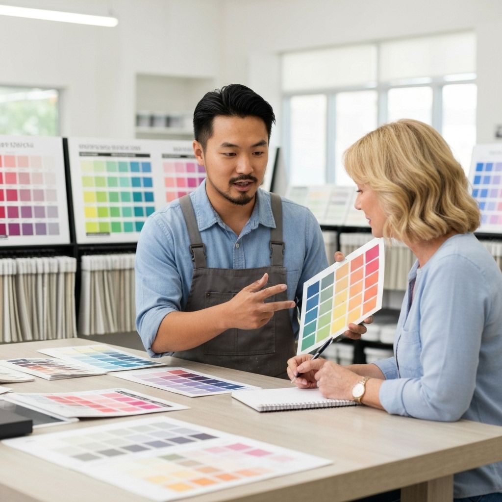 Expert paint color consultation service
